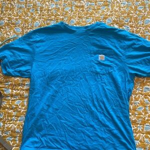 Carhartt Men's Blue Short Sleeve Tee